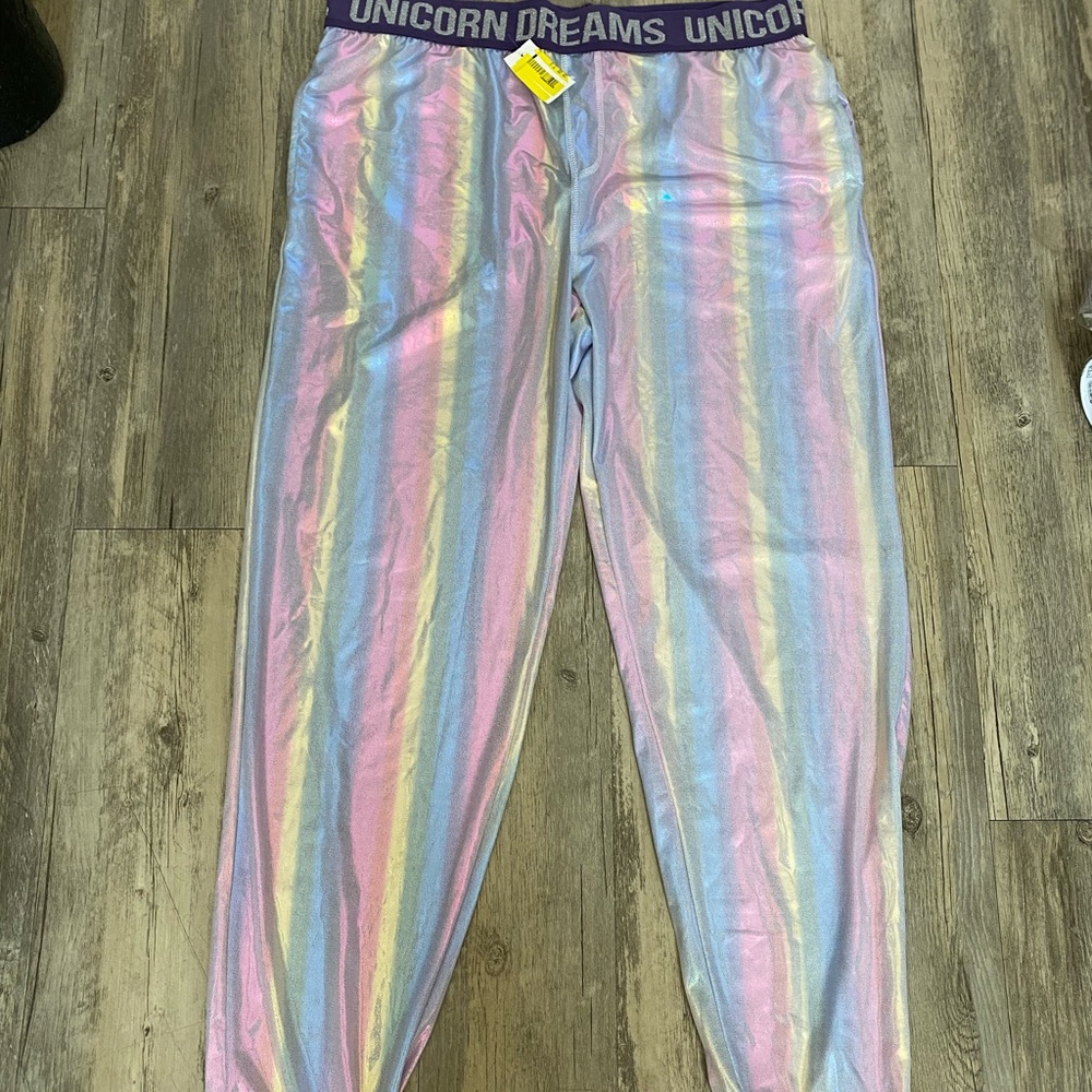 🆕🚹Unicorn Dream Cuffed Joggers, XXL, Stretch🦄